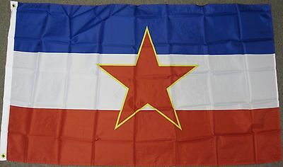 3x5 Communist Yugoslavia Flag Old Banner Sign New F419